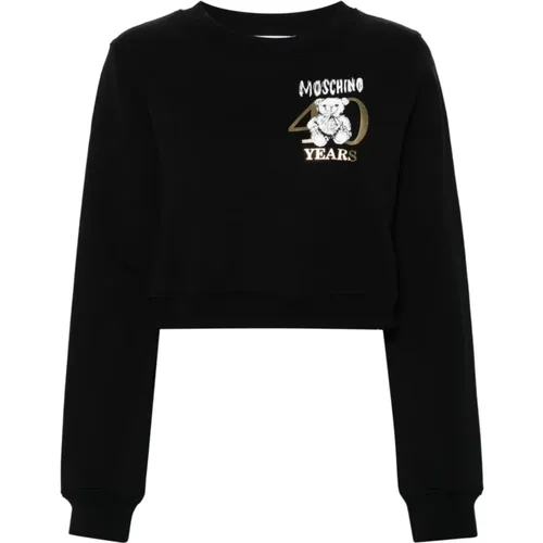 Women's Clothing Sweatshirts Nera Ss24 , female, Sizes: L, S - Moschino - Modalova