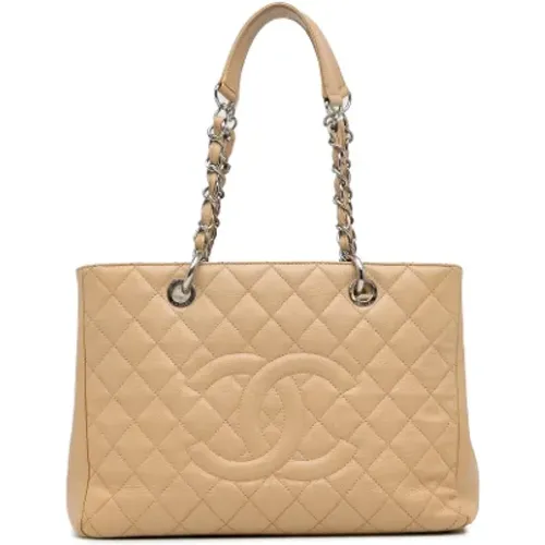 Pre-owned Tote Bags, female, , Size: ONE SIZE Pre-owned Leather totes - Chanel Vintage - Modalova