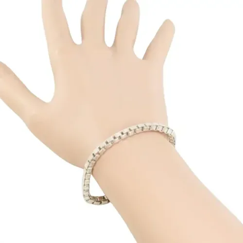 Pre-owned Jewellery, female, , Size: ONE SIZE Pre-owned Silver bracelets - Tiffany & Co. Pre-owned - Modalova