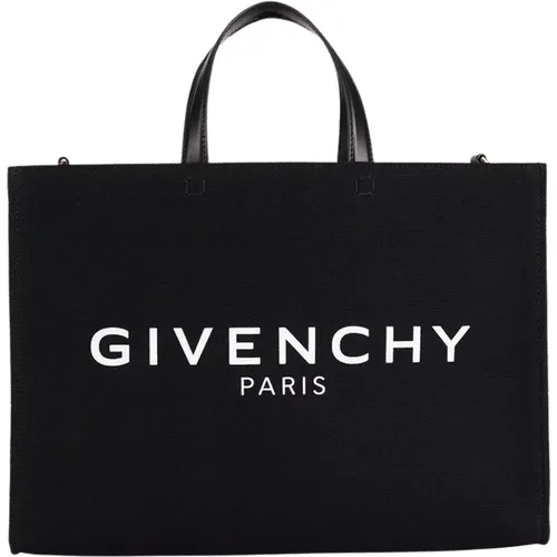 Tote Bags, female, , Size: ONE SIZE G Mini Canvas Tote Bag - Givenchy - Modalova