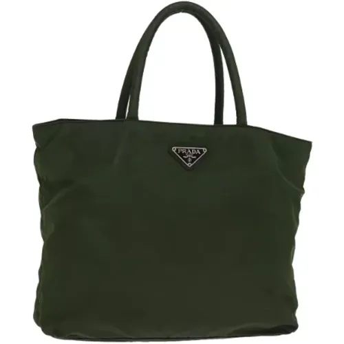 Pre-owned Tote Bags, female, , Size: ONE SIZE Pre-owned Nylon totes - Prada Vintage - Modalova