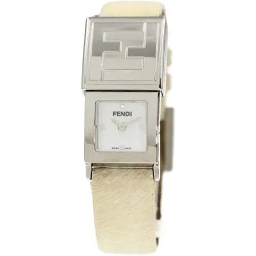 Pre-owned Watches, female, , Size: ONE SIZE Pre-owned Stainless Steel watches - Fendi Vintage - Modalova