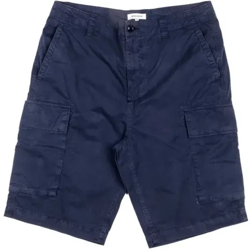 Casual Shorts , male, Sizes: W32 - Woolrich - Modalova