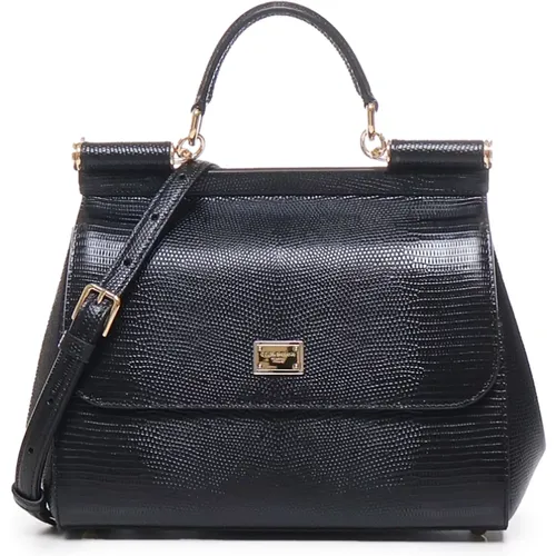 Schwarze Taschen für stilvolle Fashionistas - Dolce & Gabbana - Modalova