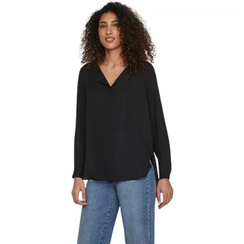 Lucy Langarmshirt , Damen, Größe: XS - Vila - Modalova