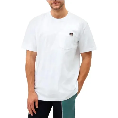 Herren Weißes Einfarbiges T-Shirt - Dickies - Modalova