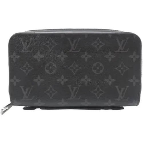 Pre-owned Clutches, male, , Size: ONE SIZE Pre-owned Monogram Eclipse Clutch - Louis Vuitton Vintage - Modalova