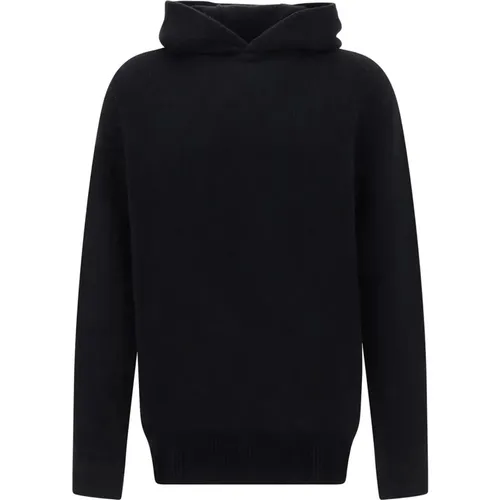 Forister Knitted Hoodie for Men , male, Sizes: S, M, L - Burberry - Modalova