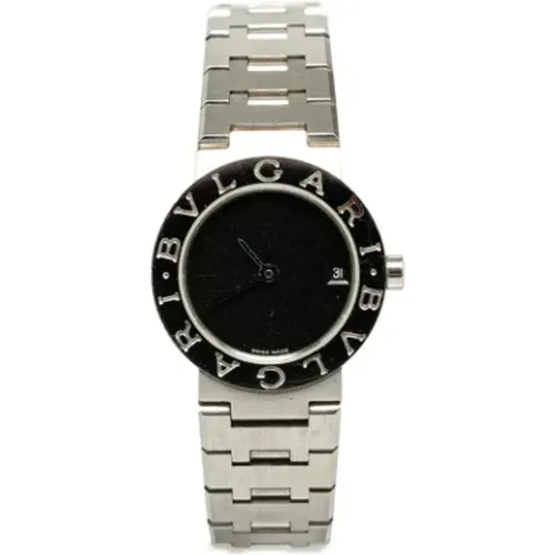 Pre-owned Watches, female, , Size: ONE SIZE Pre-owned Stainless Steel watches - Bvlgari Vintage - Modalova