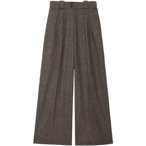 Marlène Hose Grau , Damen, Größe: XS - Ines De La Fressange Paris - Modalova