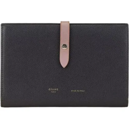 Pre-owned Wallets, female, , Size: ONE SIZE Pre-owned Leather wallets - Celine Vintage - Modalova