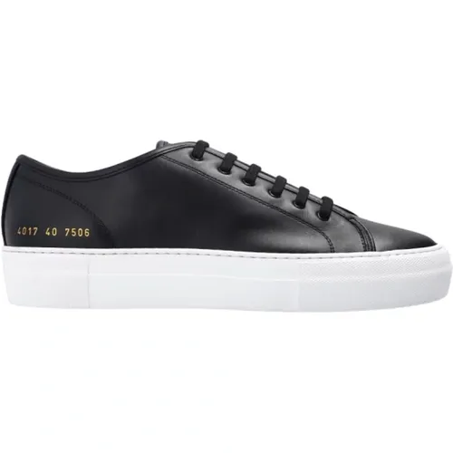 Sneakers, female, , Size: 6 US Tournament Low Super Leather Sneakers - Common Projects - Modalova