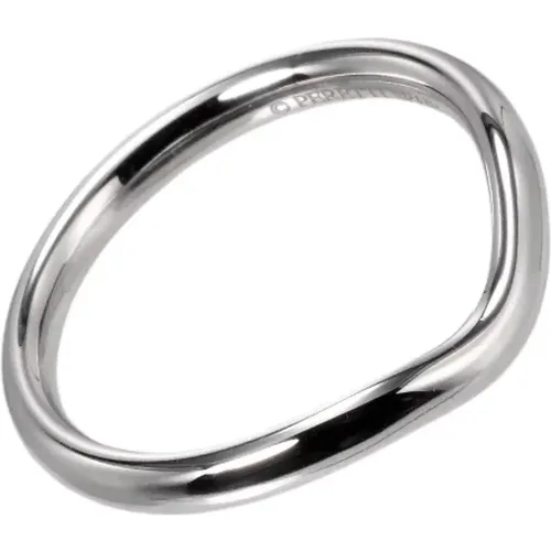 Pre-owned Jewellery, female, , Size: ONE SIZE Pre-owned Silver rings - Tiffany & Co. Pre-owned - Modalova