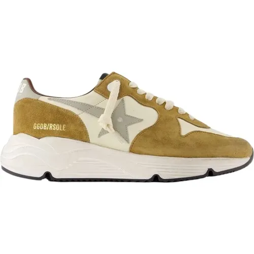 Sneakers, male, , Size: 6 US Multi Leather Running Sneakers - Golden Goose - Modalova