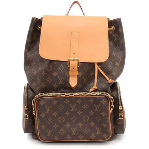 Pre-owned Backpacks, male, , Size: ONE SIZE Pre-owned Leather backpacks - Louis Vuitton Vintage - Modalova