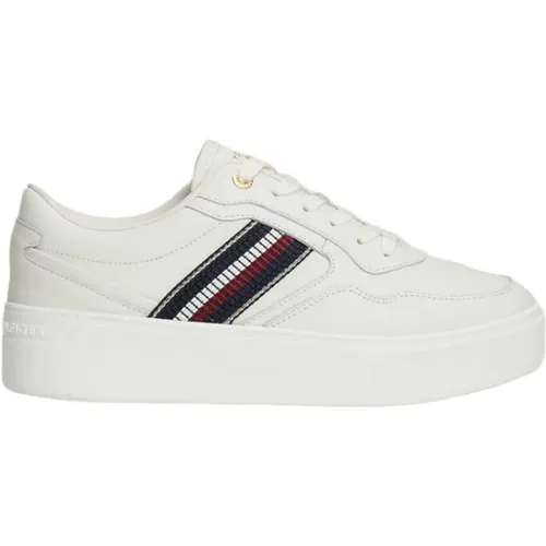 Sneakers, female, , Size: 11 US Low-Top Sneakers - Tommy Hilfiger - Modalova