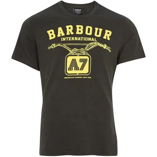 Legendäres A7 Vintage Logo T-Shirt - Barbour - Modalova