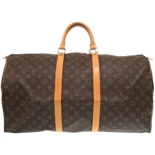 Pre-owned Weekend Bags, female, , Size: ONE SIZE Pre-owned Canvas louis-vuitton-bags - Louis Vuitton Vintage - Modalova