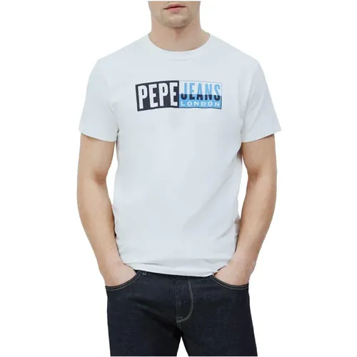 Kurzarmshirt , Herren, Größe: 2XL - Pepe Jeans - Modalova