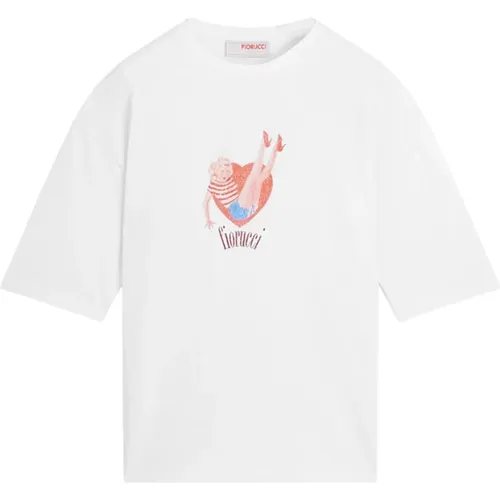 T-Shirts, female, , Size: S T-shirts and Polos with Print - Fiorucci - Modalova