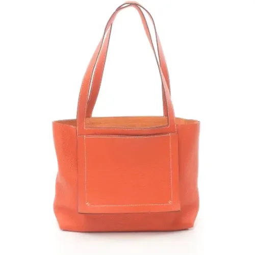 Pre-owned Leder schultertasche - Hermès Vintage - Modalova