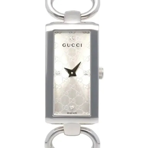 Pre-owned Watches, female, , Size: ONE SIZE Pre-owned Stainless Steel watches - Gucci Vintage - Modalova