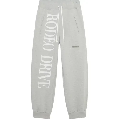 Sweatpants, male, , Size: M Grey Jogging Trousers - 1989 Studio - Modalova