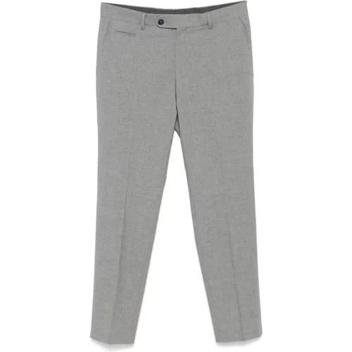 Blended wool pants with side pockets , male, Sizes: M, XL - Hugo Boss - Modalova