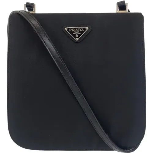 Pre-owned Cross Body Bags, female, , Size: ONE SIZE Pre-owned Canvas crossbody-bags - Prada Vintage - Modalova