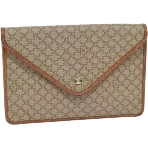 Pre-owned Canvas clutches , female, Sizes: ONE SIZE - Celine Vintage - Modalova