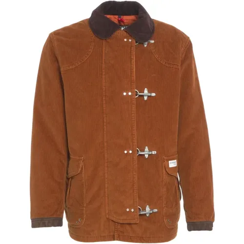 Light Jackets, male, , Size: M 4 Ganci Jacket - Fay - Modalova