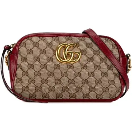 Pre-owned Canvas gucci-bags , female, Sizes: ONE SIZE - Gucci Vintage - Modalova