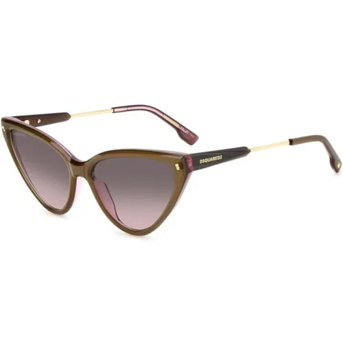 Sunglasses, unisex, , Size: 58 MM Stylish Sunglasses for Women - Dsquared2 - Modalova