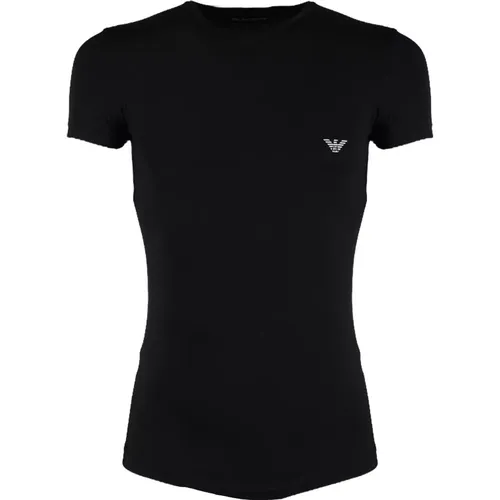 Modal Blend T-Shirt , male, Sizes: M, L, S - Emporio Armani - Modalova