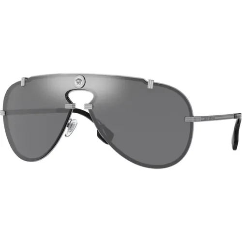 Stylische Sonnenbrille Ve2243 10016G , Herren, Größe: 43 MM - Versace - Modalova