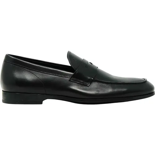 Mens Shoes Moccasins Nero Noos , male, Sizes: 5 UK - TOD'S - Modalova