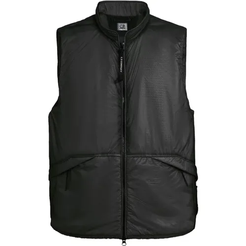 Quilted Glass Detail Gilet , male, Sizes: XL, S, M, L - C.P. Company - Modalova