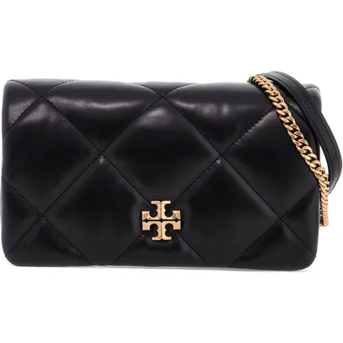 Quilted Mini Crossbody Bag with Double T Detail , female, Sizes: ONE SIZE - TORY BURCH - Modalova