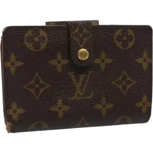 Pre-owned Wallets, female, , Size: ONE SIZE Pre-owned Canvas wallets - Louis Vuitton Vintage - Modalova