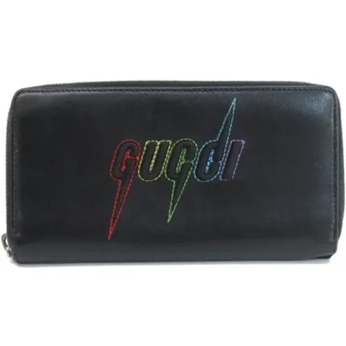 Pre-owned Wallets, female, , Size: ONE SIZE Pre-owned Leather wallets - Gucci Vintage - Modalova