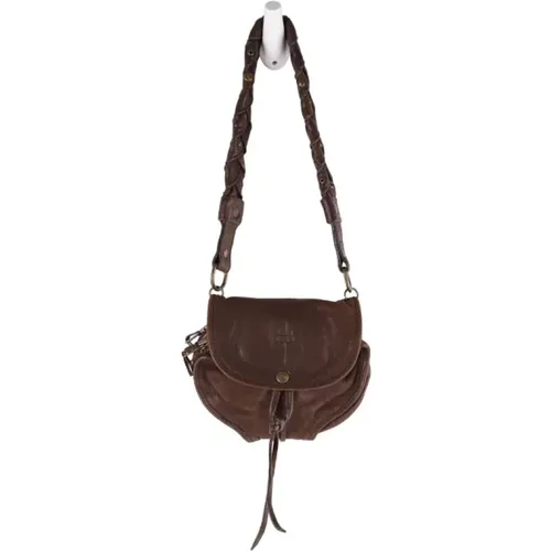 Pre-owned Shoulder Bags, female, , Size: ONE SIZE Pre-owned Canvas shoulder-bags - Jérôme Dreyfuss Pre-owned - Modalova