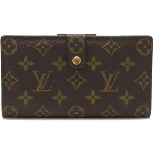 Pre-owned Wallets, female, , Size: ONE SIZE Pre-owned Canvas wallets - Louis Vuitton Vintage - Modalova