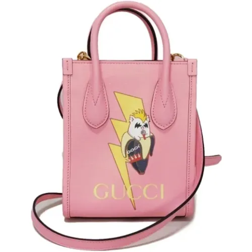 Pre-owned Leather gucci-bags , female, Sizes: ONE SIZE - Gucci Vintage - Modalova