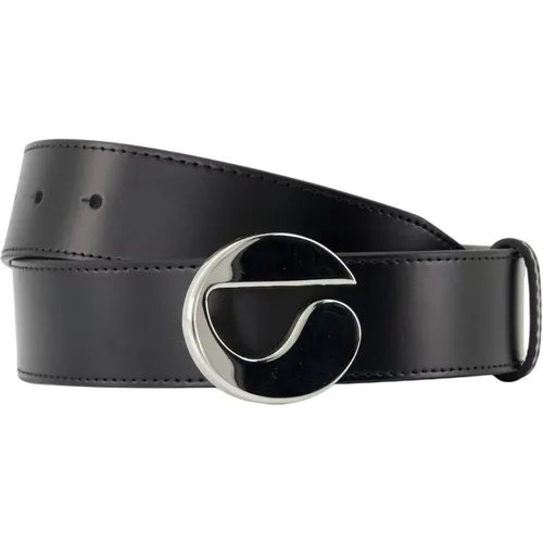 Belts, female, , Size: L Leather Belt - Smooth Calfskin - Coperni - Modalova