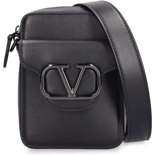 Stilvolle Lederhandtasche - Valentino Garavani - Modalova