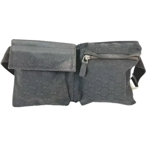 Pre-owned Belt Bags, male, , Size: ONE SIZE Pre-owned Canvas gucci-bags - Gucci Vintage - Modalova