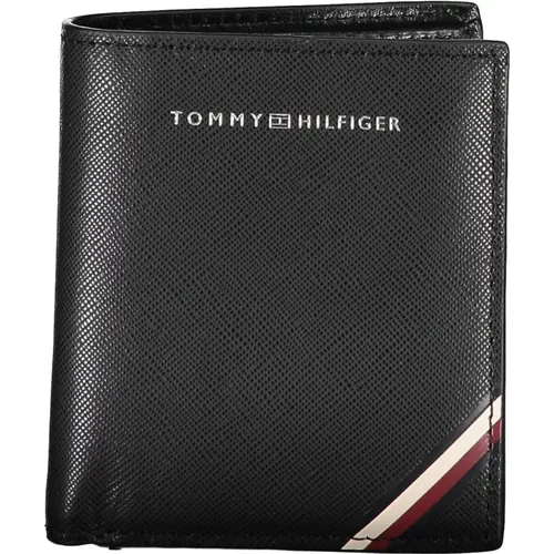 Wallets & Cardholders, male, , Size: ONE SIZE Men's Wallet Contrast Logo - Tommy Hilfiger - Modalova