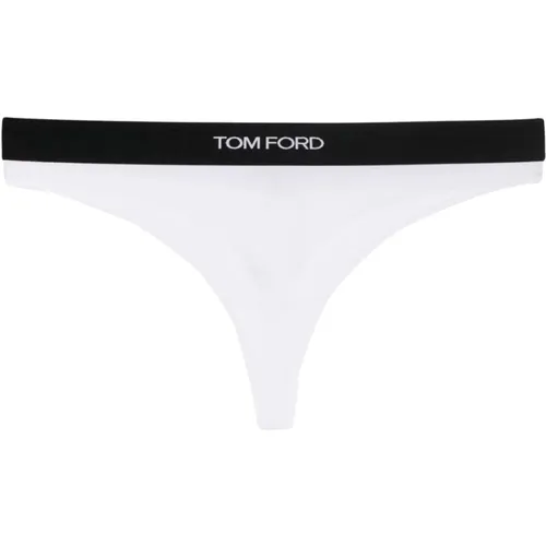 Klassische weiße Unterhose - Tom Ford - Modalova