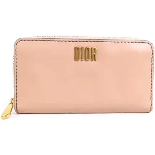 Pre-owned Wallets, female, , Size: ONE SIZE Pre-owned Leather wallets - Dior Vintage - Modalova