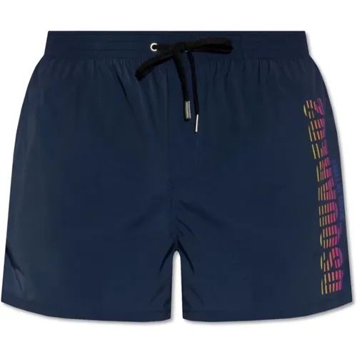 Navy Swimwear , male, Sizes: M, S, XL, L - Dsquared2 - Modalova